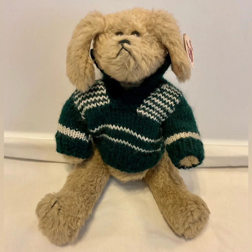 Ty “Spencer” with floppy ears jointed stuffed dog